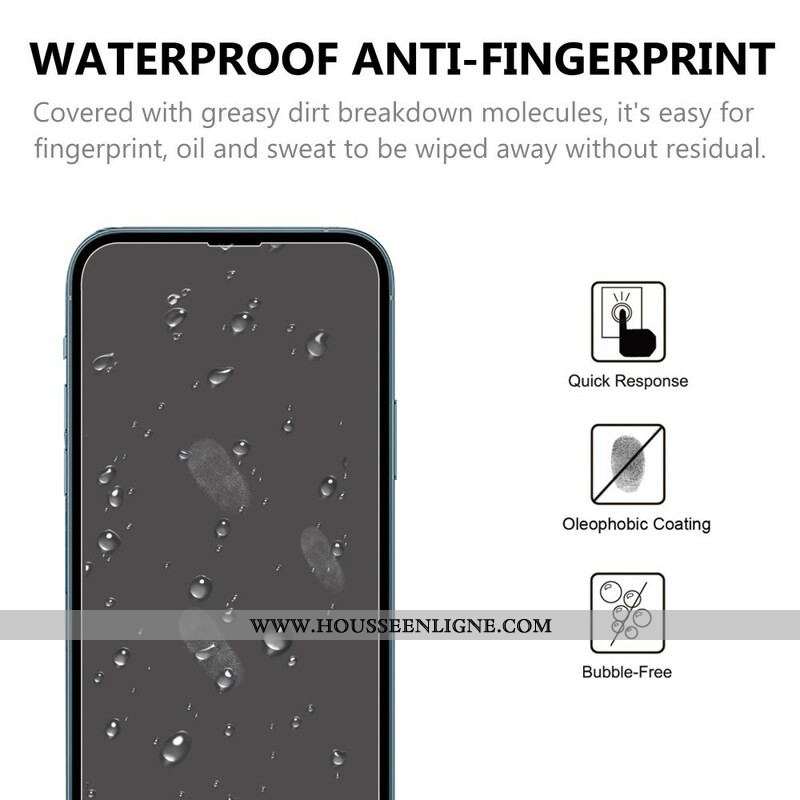 Protection en verre trempé (2 pièces) pour l’écran du iPhone 13 / 13 Pro