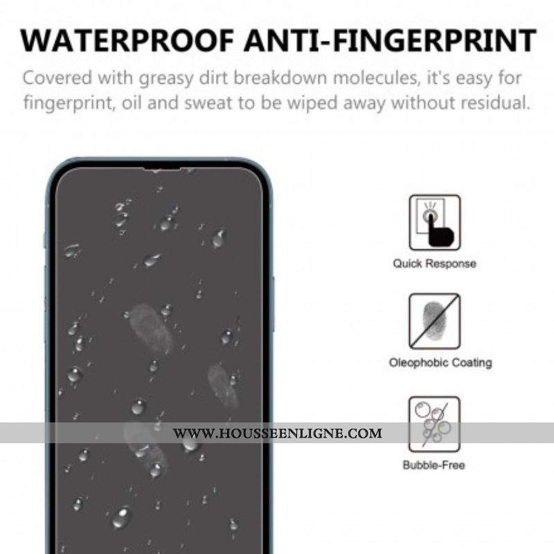 Protection en verre trempé (2 pièces) pour l’écran du iPhone 13 Pro Max