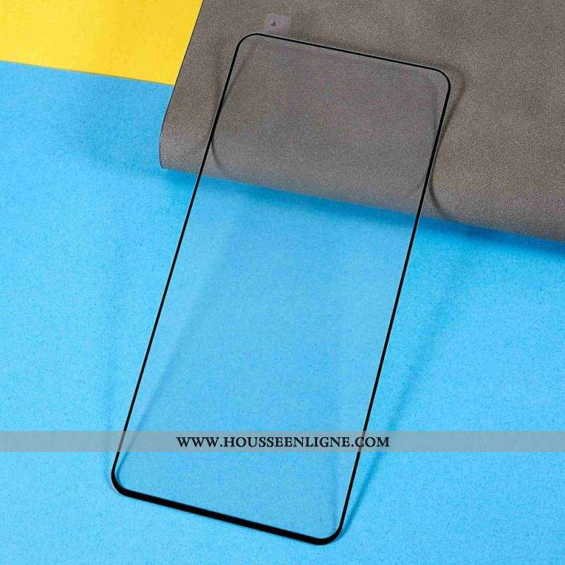 Protection écran verre trempé Xiaomi 12 Lite Contours Noirs