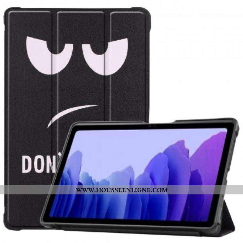 Smart Case Samsung Galaxy Tab A7 (2020) Renforcée Don't Touch Me