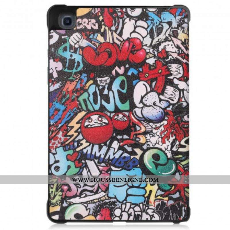 Smart Case Samsung Galaxy Tab A7 (2020) Renforcée graffitis