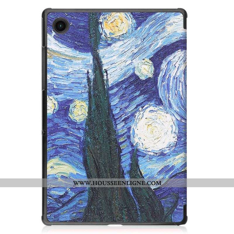 Smart Case Samsung Galaxy Tab A8 (2021) Renforcée Van Gogh