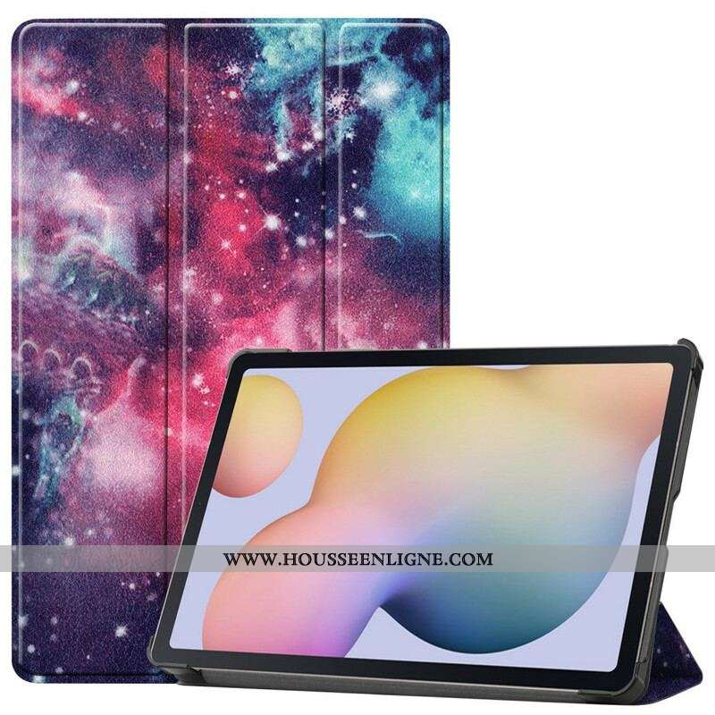 Smart Case Samsung Galaxy Tab S8 / Tab S7 Porte-Stylet Espace