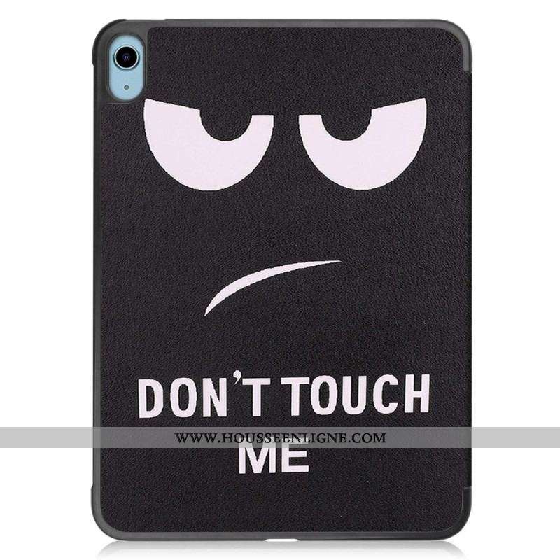 Smart Case iPad 10.9'' (2022) Renforcée Don't Touch Me