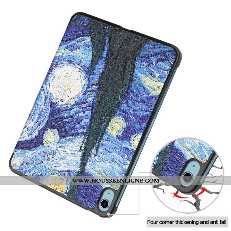 Smart Case iPad 10.9'' (2022) Renforcée Van Gogh