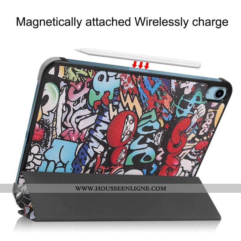 Smart Case iPhone 10.9'' (2022) Renforcée Graffitis