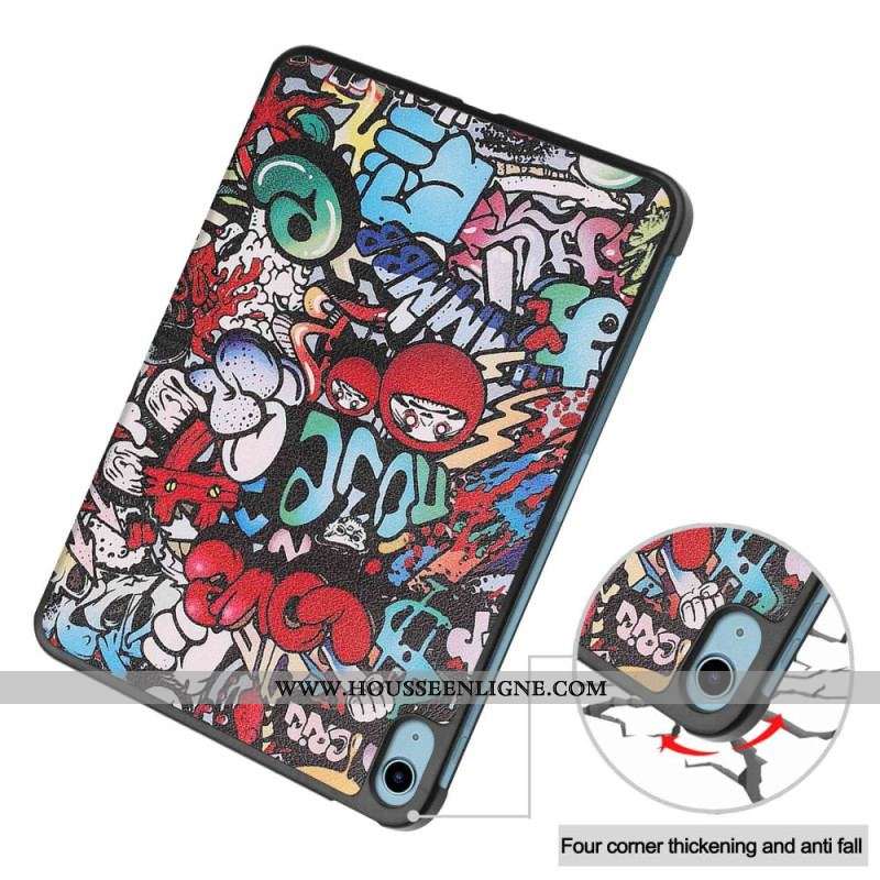 Smart Case iPhone 10.9'' (2022) Renforcée Graffitis