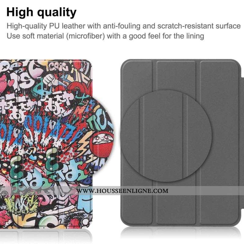 Smart Case iPhone 10.9'' (2022) Renforcée Graffitis