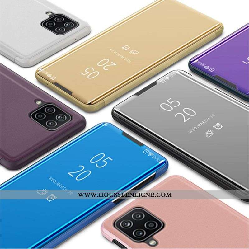 View Cover Samsung Galaxy M32 Miroir et Simili Cuir