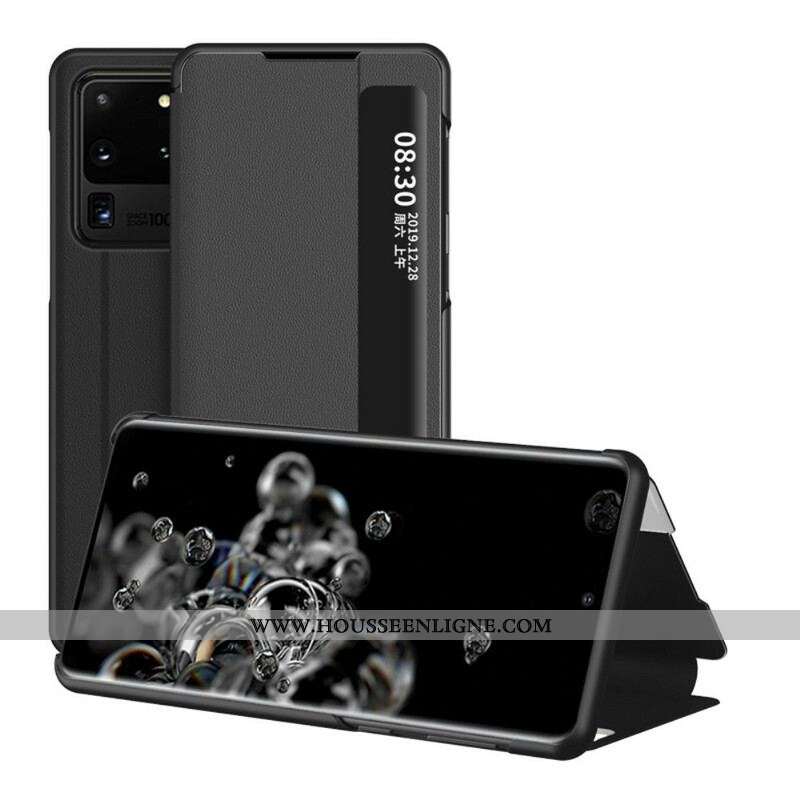 View Cover Samsung Galaxy S20 Ultra Simili Cuir