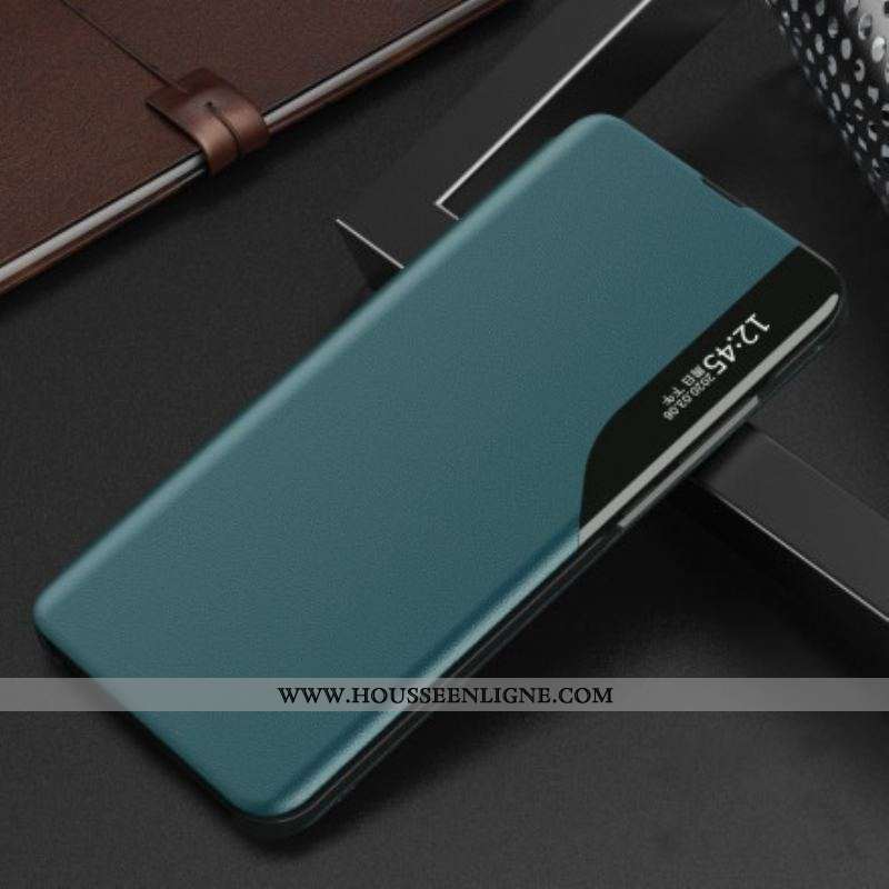 View Cover Xiaomi Redmi Note 10/10S/Poco M5s Effet Cuir