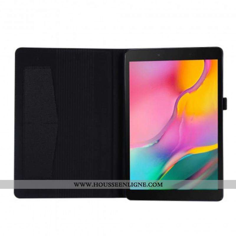 Étui Samsung Galaxy Tab A7 (2020) Tissu