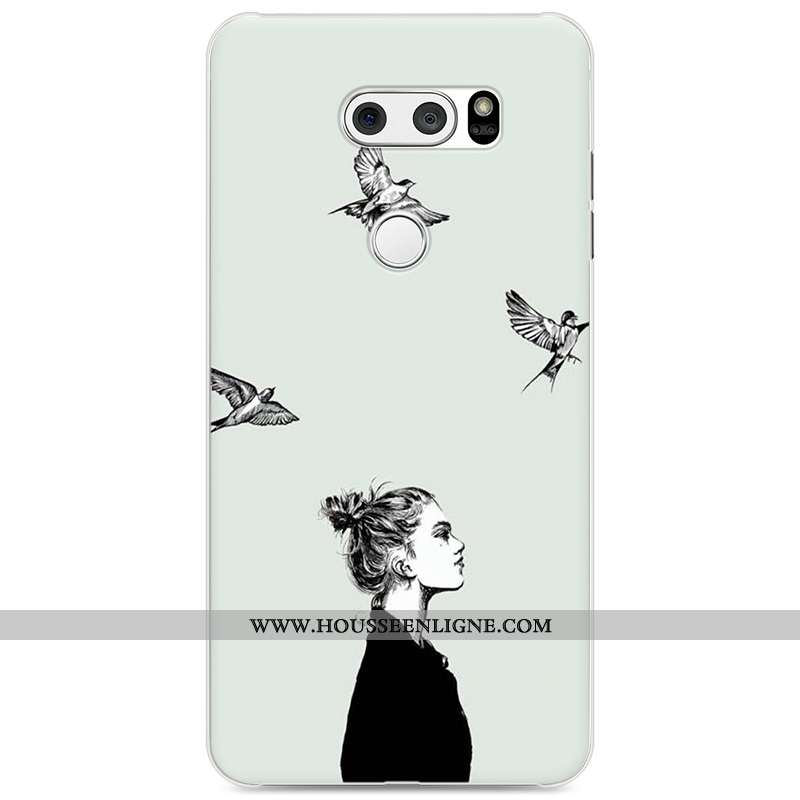 Coque Lg V30 Créatif Tendance Protection Étui Amoureux Nouveau Rose