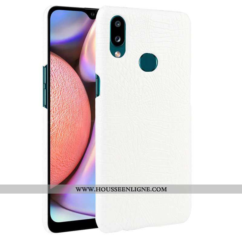 Coque Samsung Galaxy A10s Protection Modèle Fleurie Étui Difficile Étoile Téléphone Portable Noir