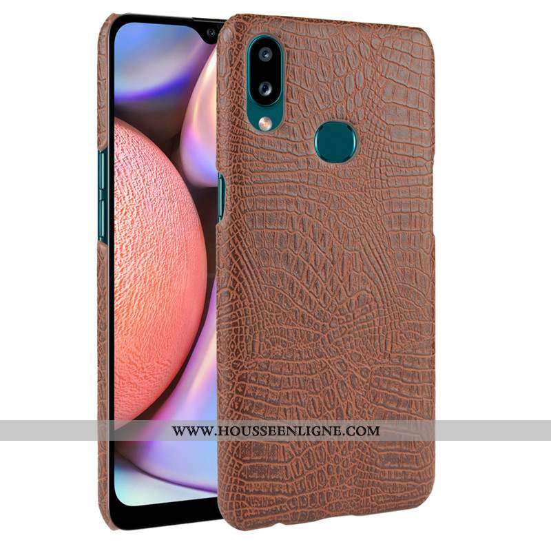 Coque Samsung Galaxy A10s Protection Modèle Fleurie Étui Difficile Étoile Téléphone Portable Noir