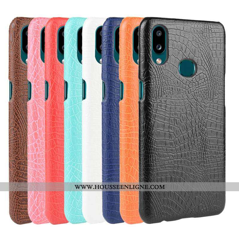 Coque Samsung Galaxy A10s Protection Modèle Fleurie Étui Difficile Étoile Téléphone Portable Noir