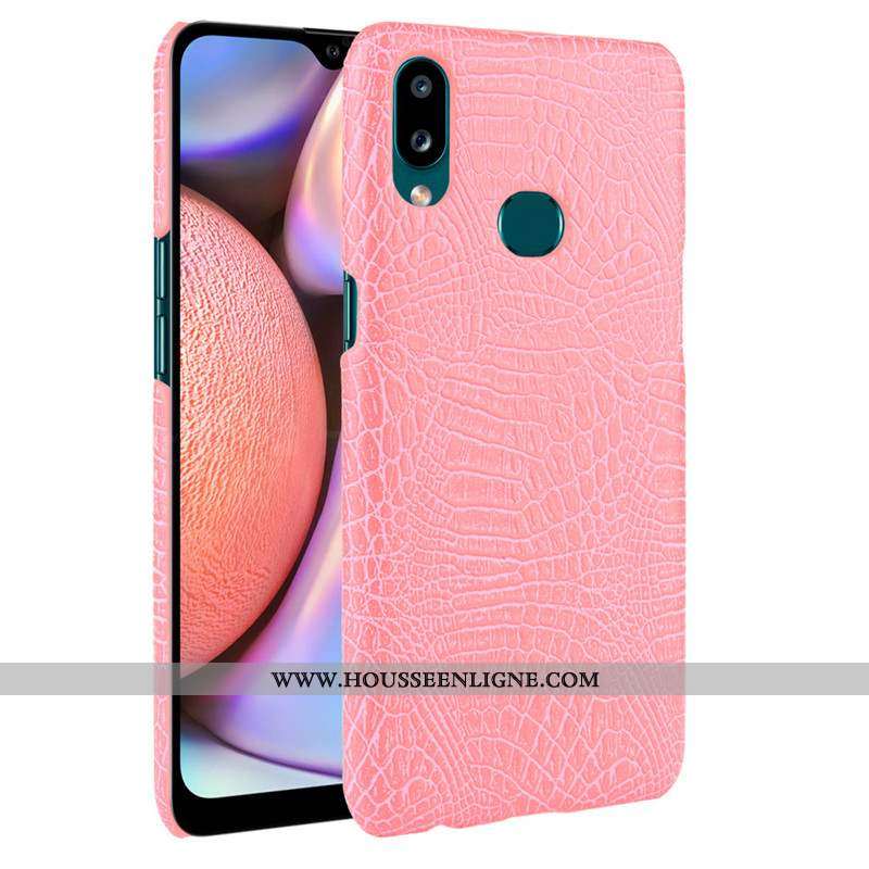 Coque Samsung Galaxy A10s Protection Modèle Fleurie Étui Difficile Étoile Téléphone Portable Noir