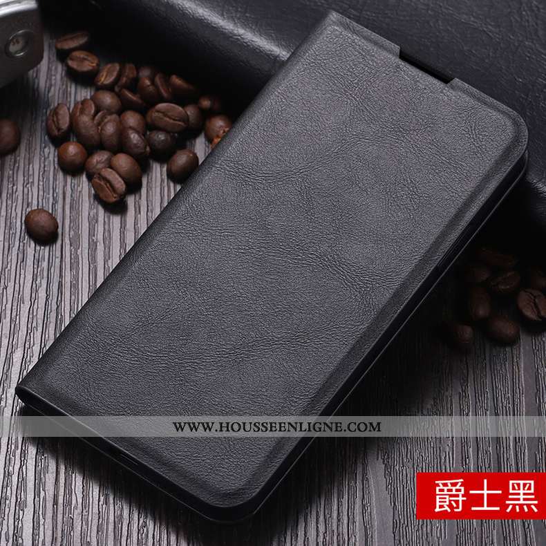 Coque Xiaomi Mi 9 Cuir Fluide Doux Incassable Protection Tendance Petit Étui Marron