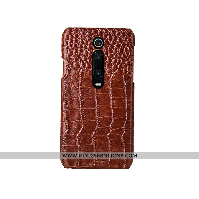 Coque Xiaomi Mi 9t Pro Modèle Fleurie Mode Petit Téléphone Portable Protection Luxe Rouge Noir