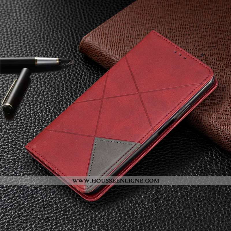 Housse Nokia 8 Sirocco Protection Cuir Tout Compris Automatique Rouge Coque