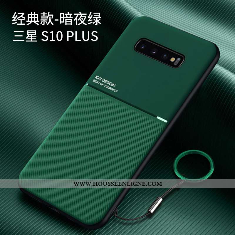 Housse Samsung Galaxy S10+ Fluide Doux Silicone Étui Difficile Légère Téléphone Portable Tout Compri