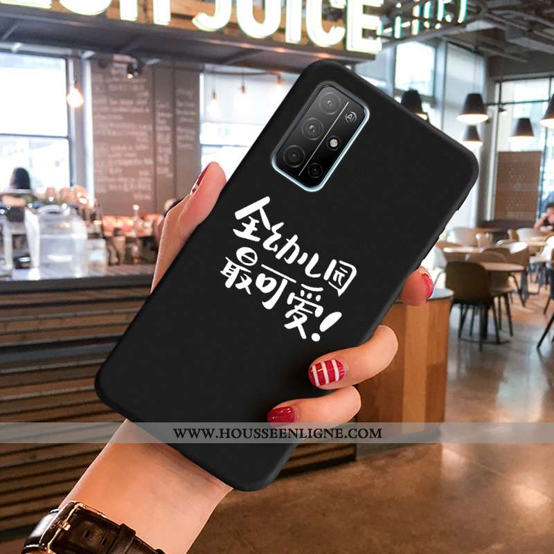 Étui Honor 30s Tendance Personnalité Noir Téléphone Portable Petit Coque Amoureux