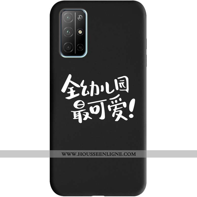 Étui Honor 30s Tendance Personnalité Noir Téléphone Portable Petit Coque Amoureux