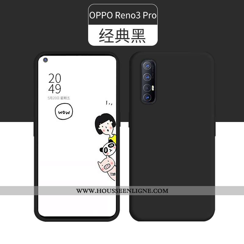 Étui Oppo Reno 3 Pro Ultra Légère Incassable Téléphone Portable Vert Nouveau Verte