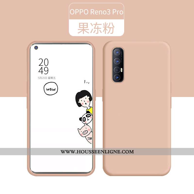 Étui Oppo Reno 3 Pro Ultra Légère Incassable Téléphone Portable Vert Nouveau Verte