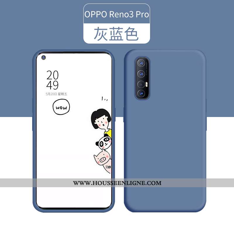 Étui Oppo Reno 3 Pro Ultra Légère Incassable Téléphone Portable Vert Nouveau Verte