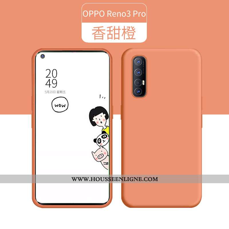 Étui Oppo Reno 3 Pro Ultra Légère Incassable Téléphone Portable Vert Nouveau Verte