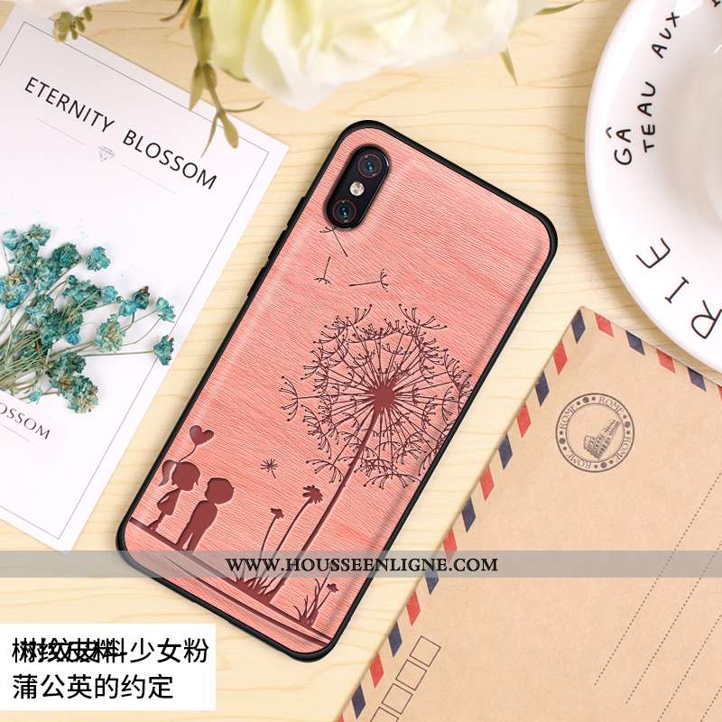 Étui Xiaomi Mi 8 Pro Tendance Cuir Coque Protection Tout Compris Nouveau Orange