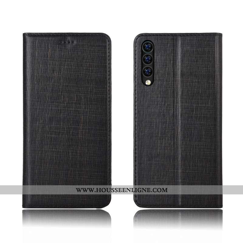 Étui Xiaomi Mi A3 Protection Cuir Véritable Fluide Doux Petit Coque Téléphone Portable Marron