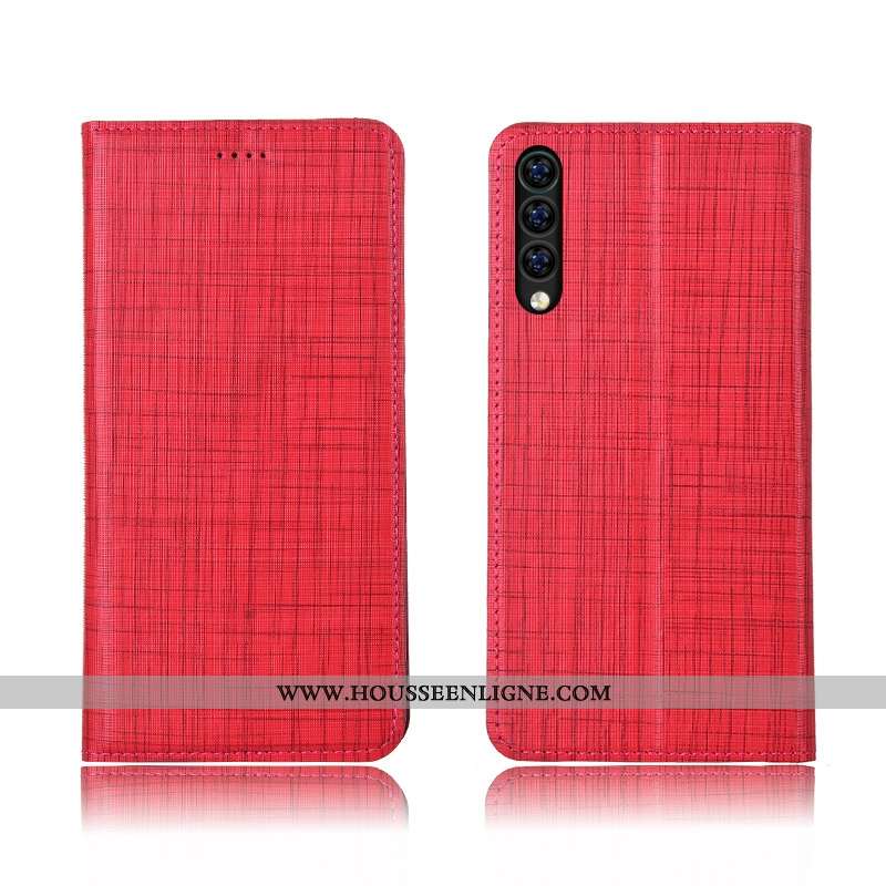 Étui Xiaomi Mi A3 Protection Cuir Véritable Fluide Doux Petit Coque Téléphone Portable Marron