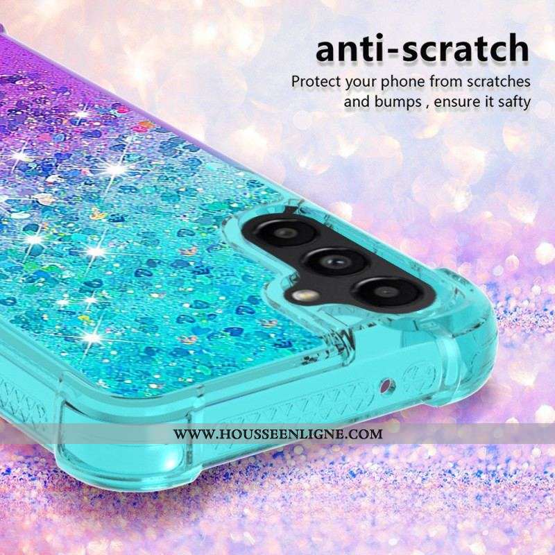 Coque Samsung Galaxy A14 5G / A14 Paillettes Color