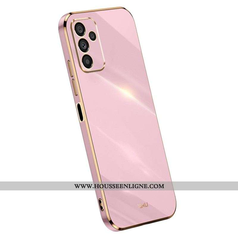 Coque Samsung Galaxy A14 5G / A14 Silicone Rebords Dorés