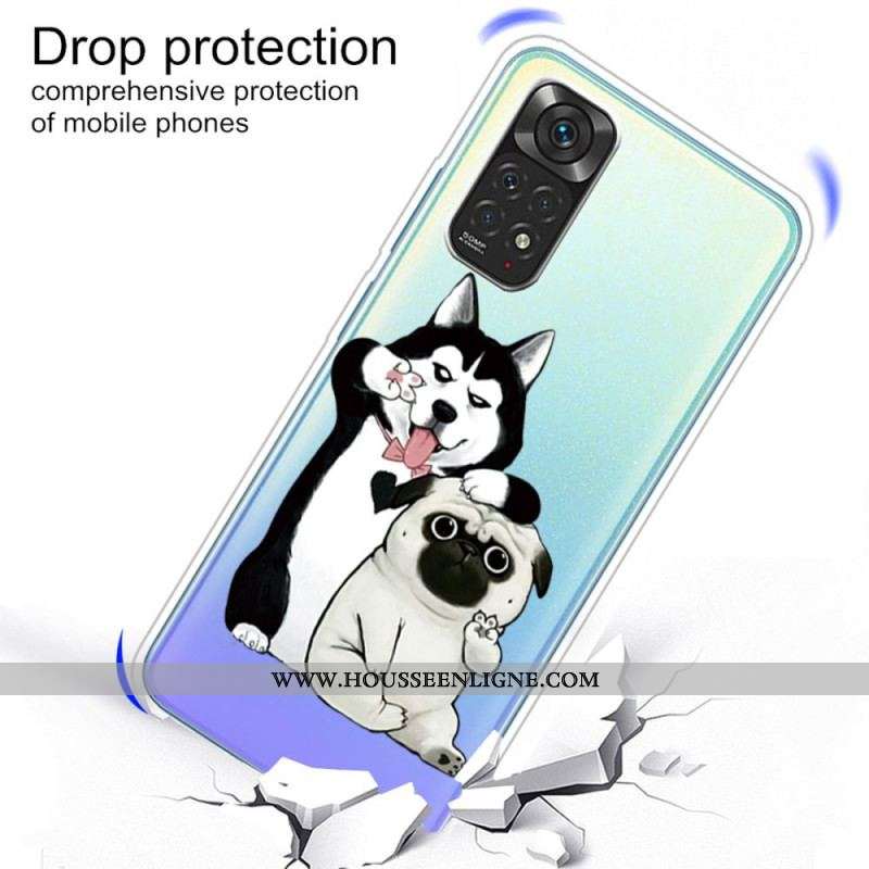 Coque Xiaomi Redmi Note 11 Pro / Note 11 Pro 5G Drôles de Chiens