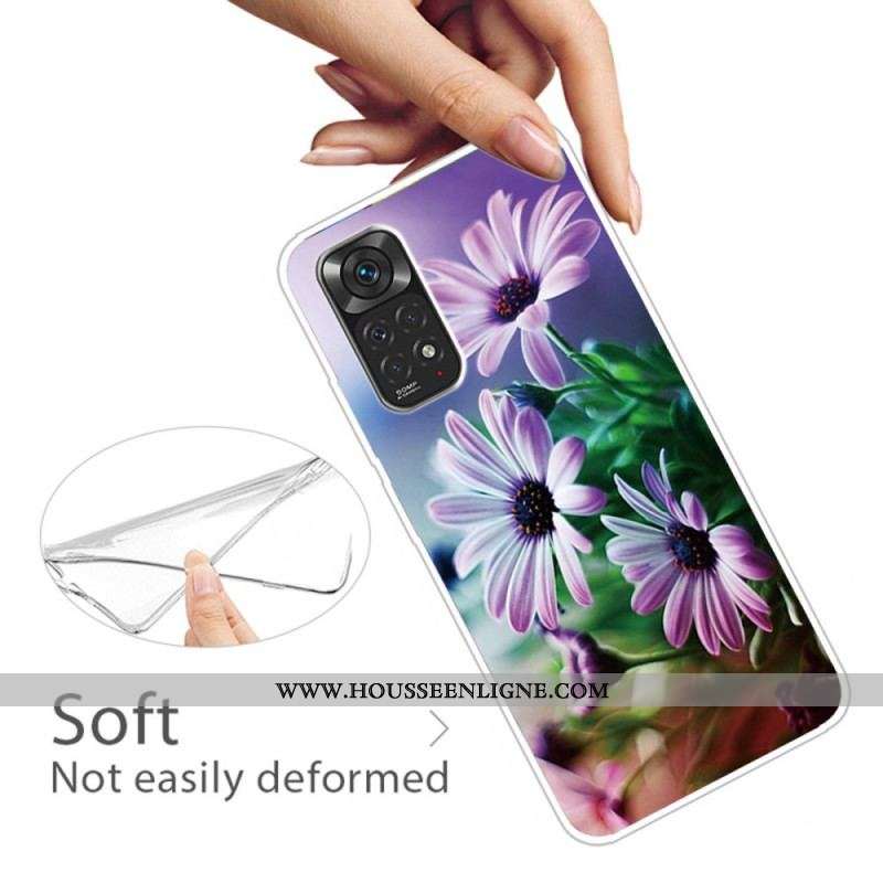 Coque Xiaomi Redmi Note 11 Pro / Note 11 Pro 5G Fleurs Réalistes