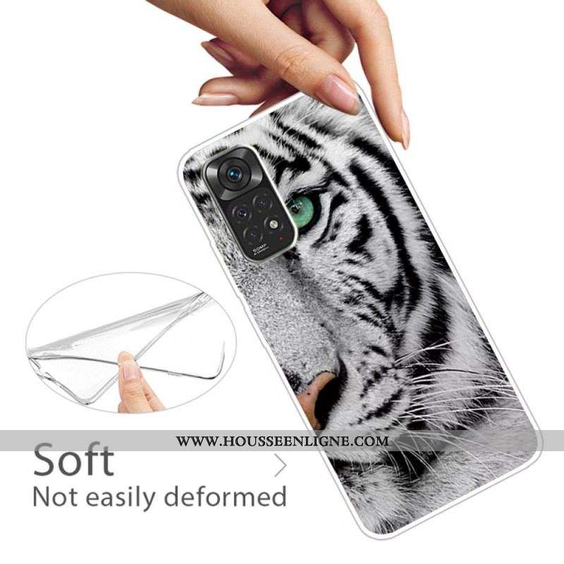 Coque Xiaomi Redmi Note 11 Pro / Note 11 Pro 5G Flexible Tigre