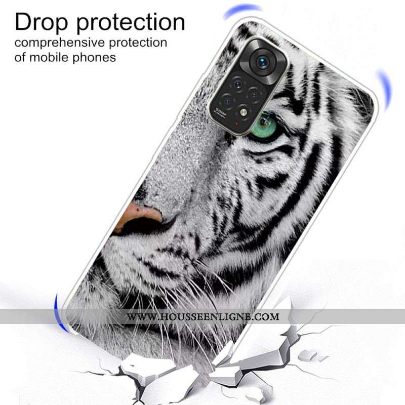 Coque Xiaomi Redmi Note 11 Pro / Note 11 Pro 5G Flexible Tigre