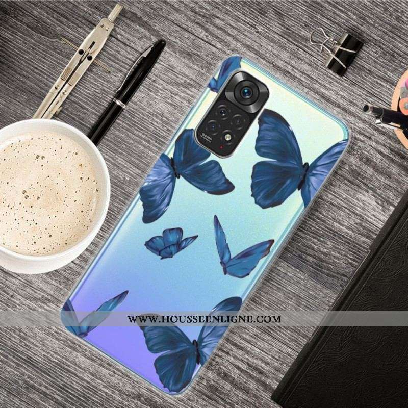 Coque Xiaomi Redmi Note 11 Pro / Note 11 Pro 5G Papillons Sauvages