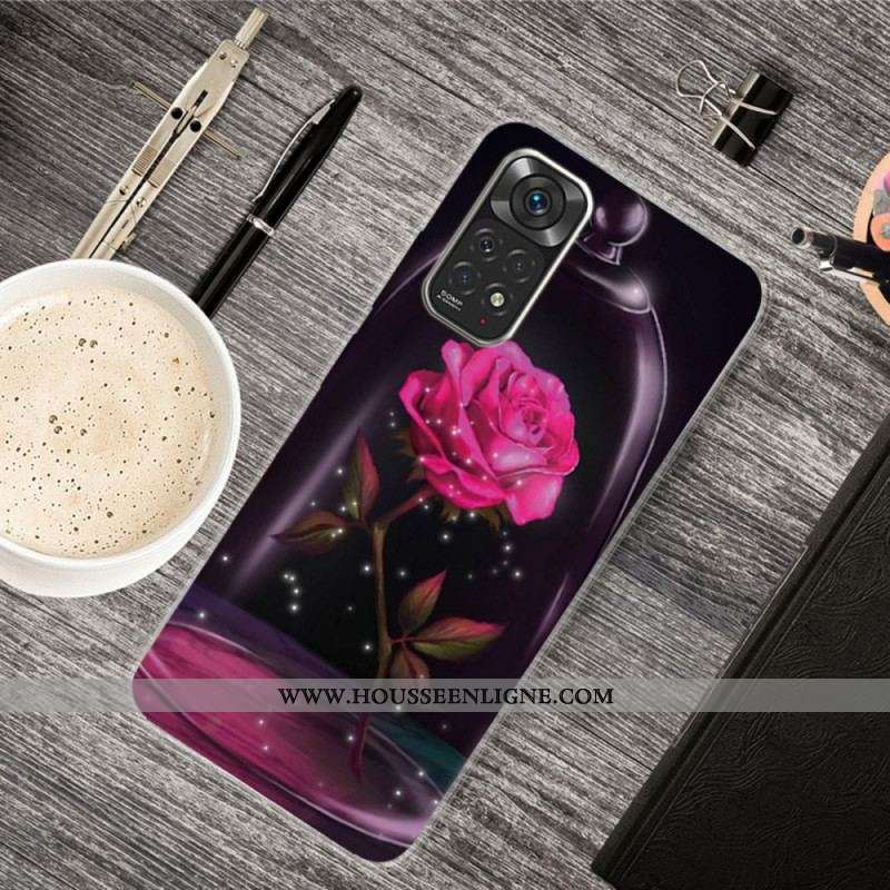 Coque Xiaomi Redmi Note 11 Pro / Note 11 Pro 5G Rose Magique