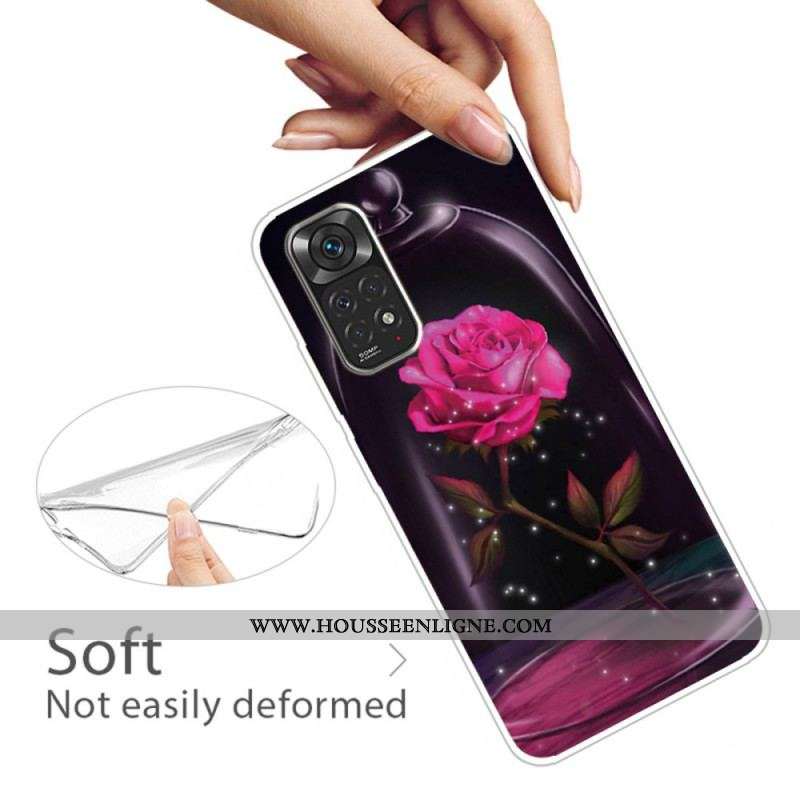 Coque Xiaomi Redmi Note 11 Pro / Note 11 Pro 5G Rose Magique