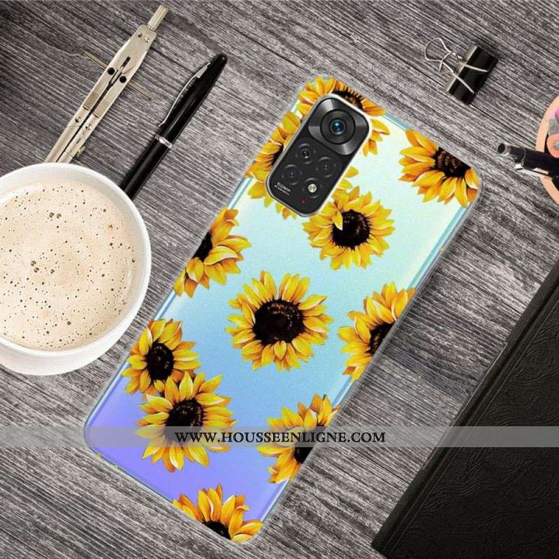 Coque Xiaomi Redmi Note 11 Pro / Note 11 Pro 5G Tournesols