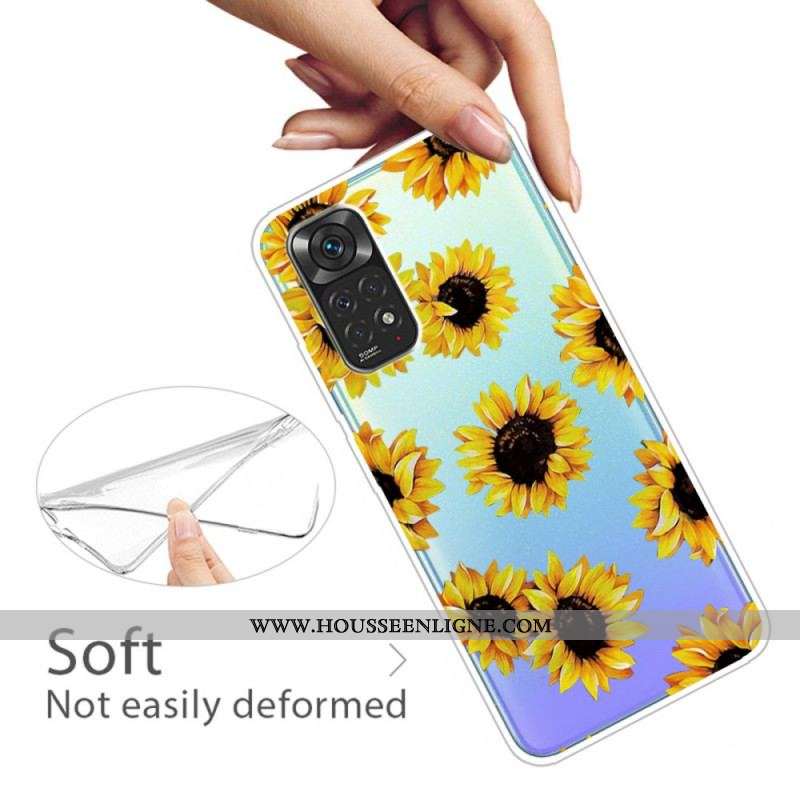 Coque Xiaomi Redmi Note 11 Pro / Note 11 Pro 5G Tournesols