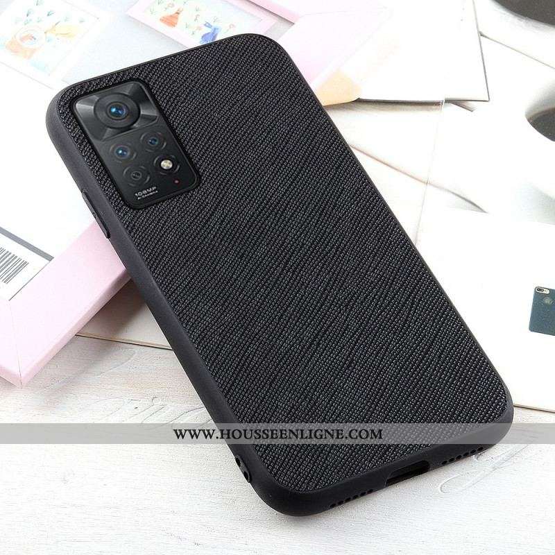 Coque Xiaomi Redmi Note 11 Pro / Note 11 Pro 5G Véritable Cuir Texturé