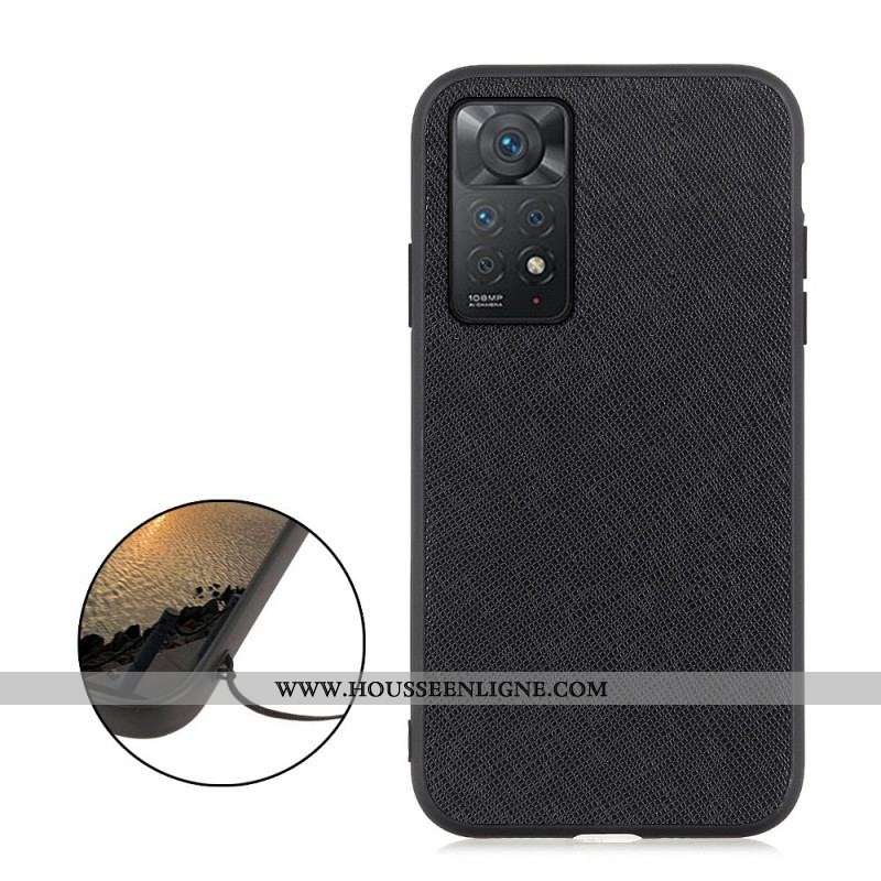 Coque Xiaomi Redmi Note 11 Pro / Note 11 Pro 5G Véritable Cuir Texturé