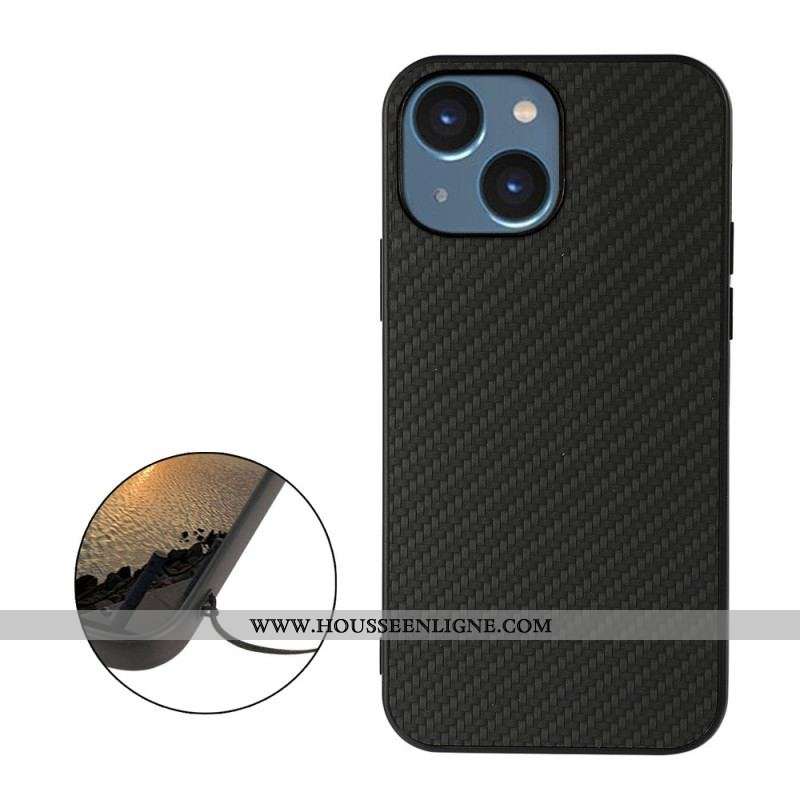 Coque iPhone 15 Plus Fibre Carbone