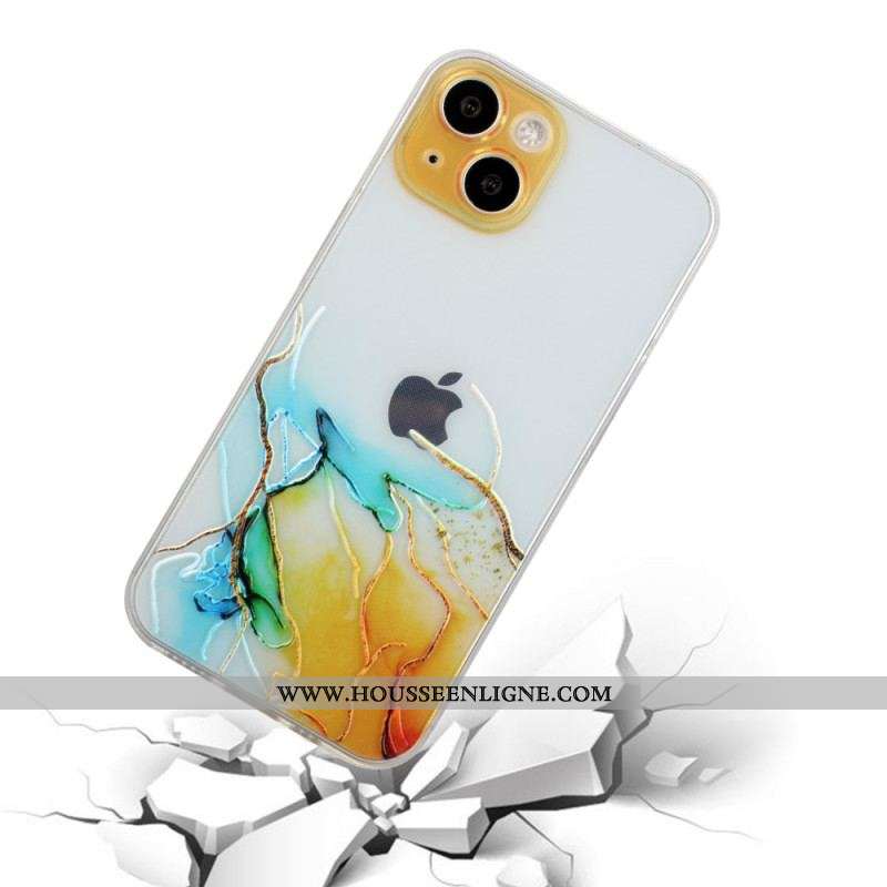 Coque iPhone 15 Plus Le Style Marbre