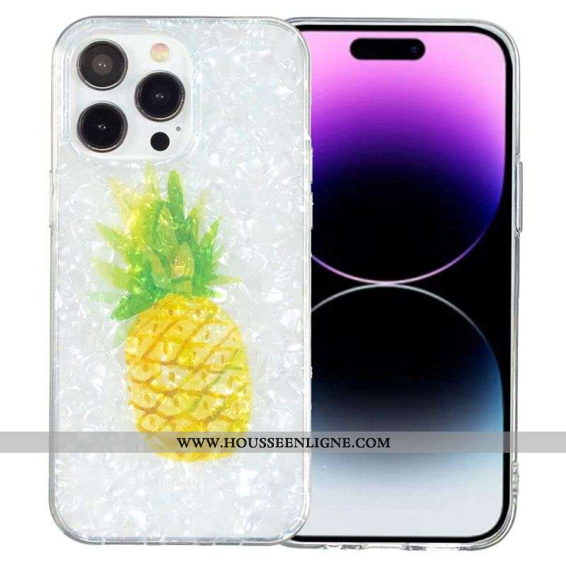 Coque iPhone 15 Pro Ananas